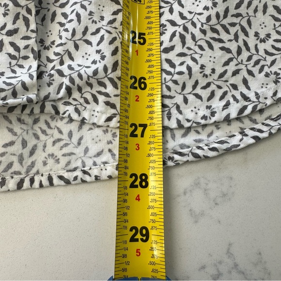 Dockers Black and White Leaf Print Shirt - Picture 6 of 9